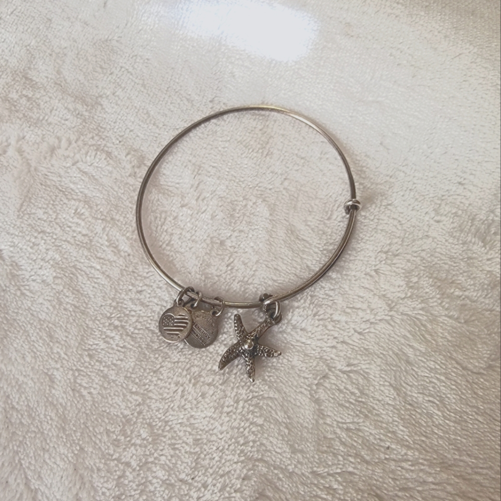 Alex and Ani Starfish Bangle